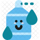 Water Character Sanitizer Icon