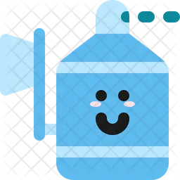 Cute Antiseptic Sanitizer water attack  Icon