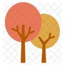 Cute Autumn Trees  Icon