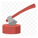 Camp Axe Wood Icon