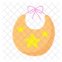 Bib Baby Star Icon