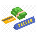 Banking Teller Card Icon