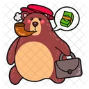 Cute Bear Activitie Icon