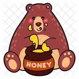 Cute Bear Activitie  Icon