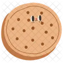 Cute biscuit character  Icon