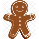 Biscuit Gingerbread Christmas Icon
