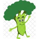 Cute Broccoli  Icon