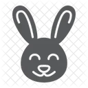 Cute Bunny Easter Icon