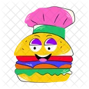 Cute Burger  Icon