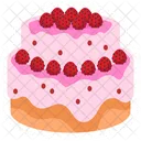 Cute Cake Tart  Icon