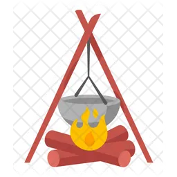 Cute Camp Cooking  Icon