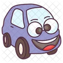 Cute Car Transport Vehicle Icon