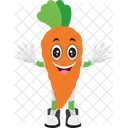 Cute Carrot  Icon