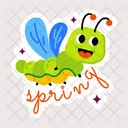 Cute Caterpillar  Icon
