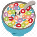 Cereal Breakfast Snack Icon