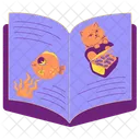 Cute Character Book Cute Book Book Icon