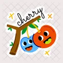 Cute Cherries  Icon