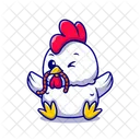Cute Chicken  Icon