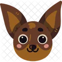 犬、チワワ、かわいい アイコン