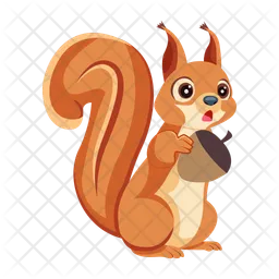 Cute Chipmunk  Icon