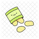 Chips Food Healthy Icon