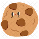 Chocolate Chip Cookie Snack Icon