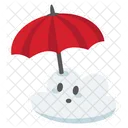 Weather Sticker Cute Cloud Icon
