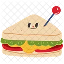 Club Sandwich Sandwich Breakfast Icon