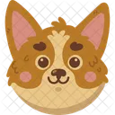 犬、コーギー、かわいい アイコン
