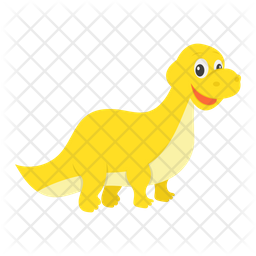 Download Cute Dinosaur Icon Of Flat Style Available In Svg Png Eps Ai Icon Fonts PSD Mockup Templates