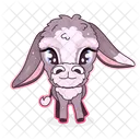 Cute Donkey  Icon