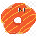Donut Glazed Bakery Icon