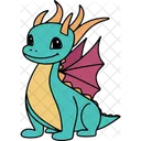 Cute dragon  Icon