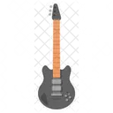 Band Instrument Guitar Electric Icon