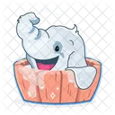 Cute Elephant Icon