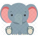 Cute Elephant  Symbol