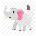 Cute Elephant  Icon