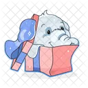 Cute Elephant  Icon