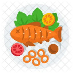 Cute Fish Dishes  Icon