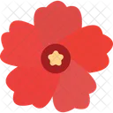 Cute Flower Spa Emblem  Icon