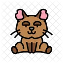 Fluffy Monster Cute Icon