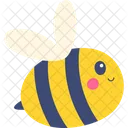 Cute Flying Honeybee  Icon