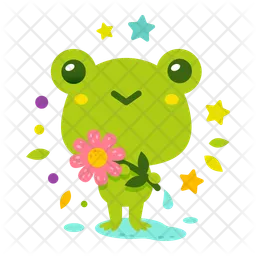 Cute Frog  Icon