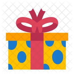 Cute Gift Box  Icon