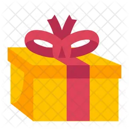 Cute Gift Box  Icon