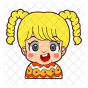 Child Kid Girl Icon