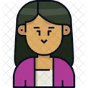 Cute girl  Icon