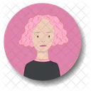 Cute Girl Girl Woman Icon