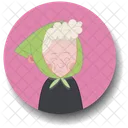 Cute Girl Girl Woman Icon