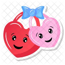 Cute Hearts  Icon